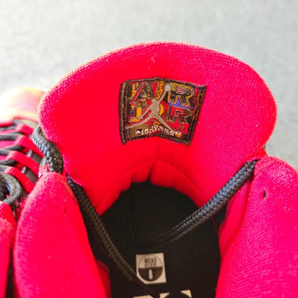 New! Air‎ Jordan 10 Retro 'Bulls Over Broadway' Gym Red Blk 705178-601 Mens Sz 8